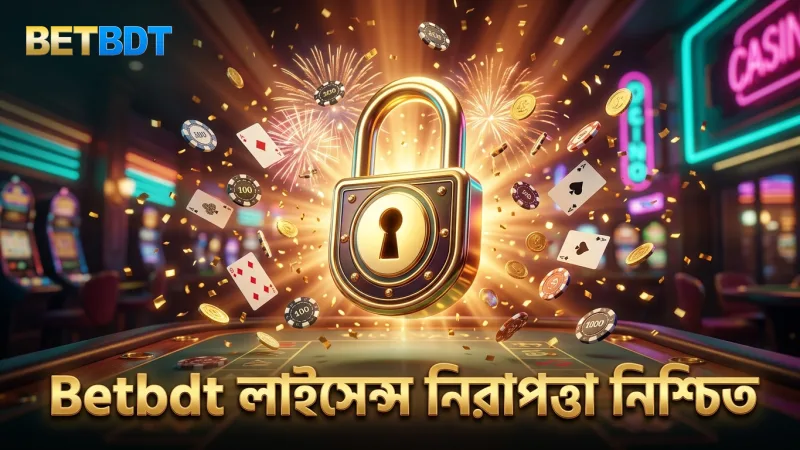 লাইসেন্স ও নিয়ন্ত্রণের মাধ্যমে Betbdt এর নিরাপত্তা নিশ্চিত।
