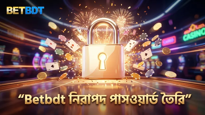 নিরাপদ পাসওয়ার্ড তৈরি করে Betbdt অ্যাকাউন্ট সুরক্ষিত রাখুন