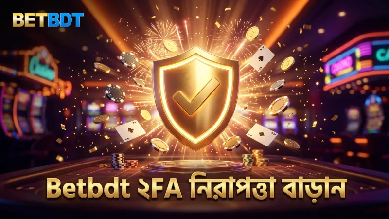 ২-ফ্যাক্টর অথেন্টিকেশন সেটআপ করে Betbdt নিরাপত্তা বাড়ান সহজে
