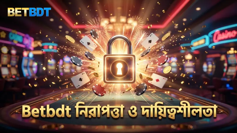 Betbdt অ্যাপে নিরাপত্তা নিশ্চিতকরণ ও দায়িত্বশীল গেমিং বজায় রাখে