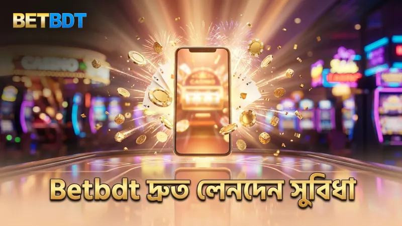 Betbdt ডিপোজিট পদ্ধতিতে দ্রুত লেনদেনের সুবিধা