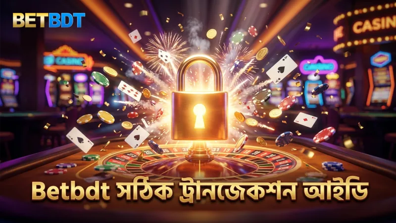 সঠিক ট্রানজেকশন আইডি দিয়ে Betbdt লেনদেন সফল হয়