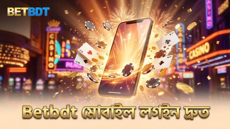 Betbdt অ্যাকাউন্টে মোবাইল থেকে দ্রুত লগইন করার ধাপ