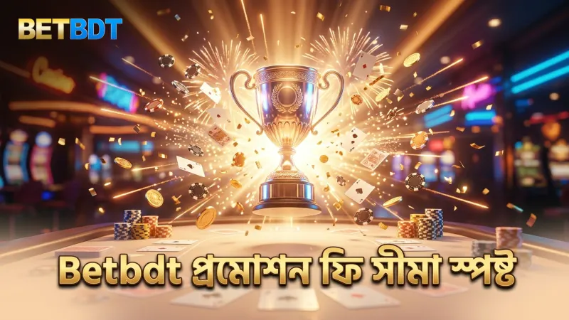 Betbdt প্রমোশন ও বোনাসের ফি ও সীমাবদ্ধতা স্পষ্টভাবে ব্যাখ্যা করা হয়েছে