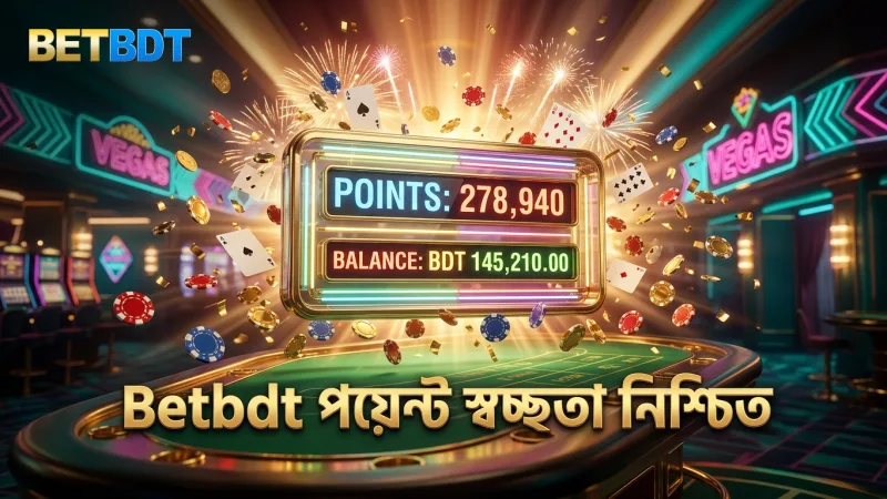 Betbdt ভিআইপি ক্লাবের পয়েন্ট ব্যবস্থাপনায় স্বচ্ছতা ও নির্ভরযোগ্যতা নিশ্চিত করে।