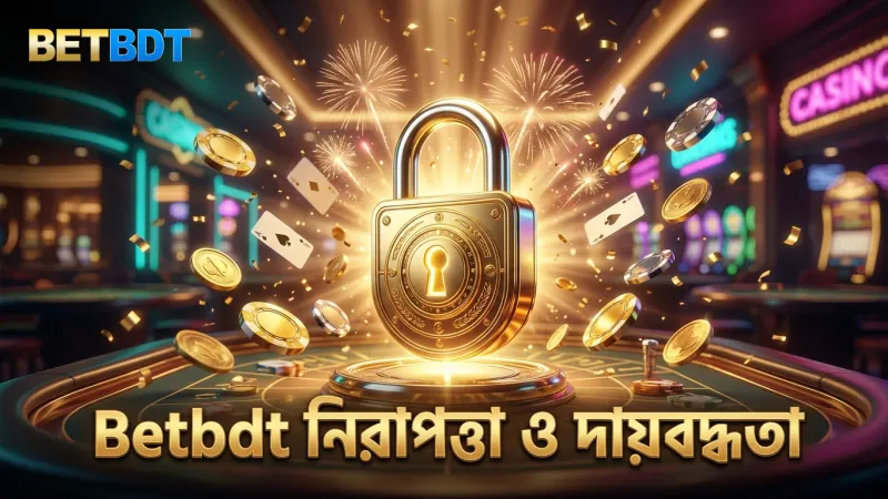 Betbdt ভিআইপি ক্লাবের নিরাপত্তা এবং দায়বদ্ধ গেমিং নীতিমালা মেনে চলুন।