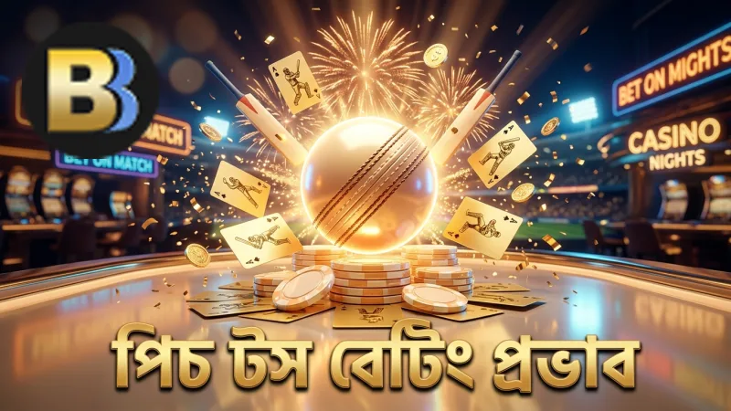 পিচ ও টসের তথ্য বেটিং কৌশলে বড় প্রভাব ফেলে।