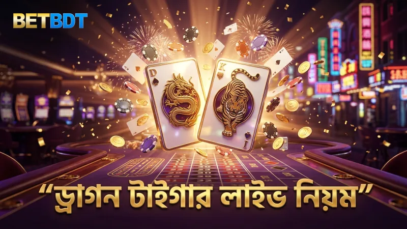 ড্রাগন টাইগার লাইভ গেমের মূল নিয়ম ও খেলার প্রক্রিয়া