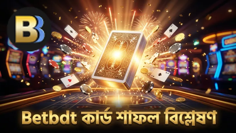 কার্ড শাফলিং এবং সম্ভাবনা নির্ণয়ে Betbdt এর বিশ্লেষণ।