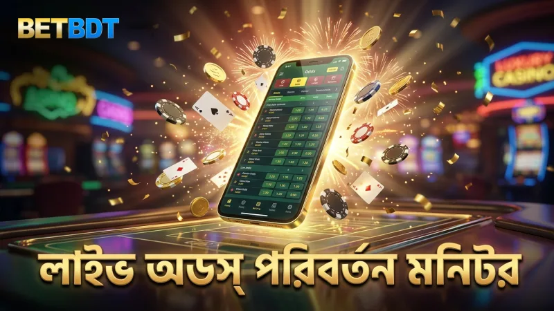 লাইভ বেটিংয়ের সময় অডস পরিবর্তন মনিটর করা উচিত