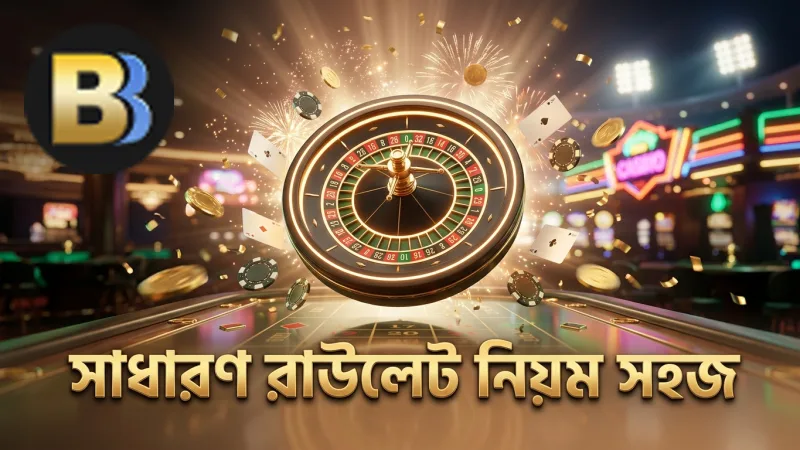 সাধারণ রাউলেটে গেমের সহজ নিয়ম ও প্রক্রিয়া