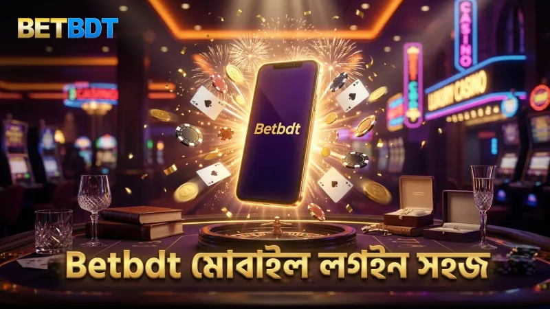 Betbdt মোবাইল অ্যাপে সহজ লগইন ও দ্রুত খেলা শুরু।