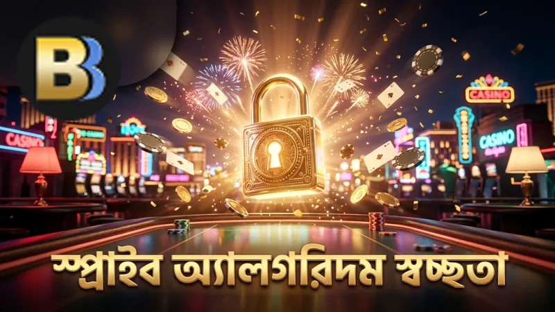 স্প্রাইব অ্যালগরিদমের মাধ্যমে গেমের স্বচ্ছতা নিশ্চিত।