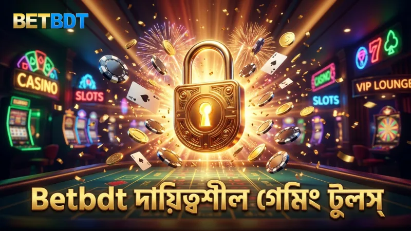 Betbdt এর দায়িত্বশীল গেমিং টুলস ব্যবহার শুরু করুন
