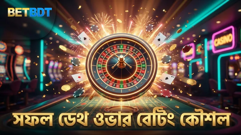ডেথ ওভার বেটিং এ সতর্কতা ও কৌশল সফলতার চাবিকাঠি।