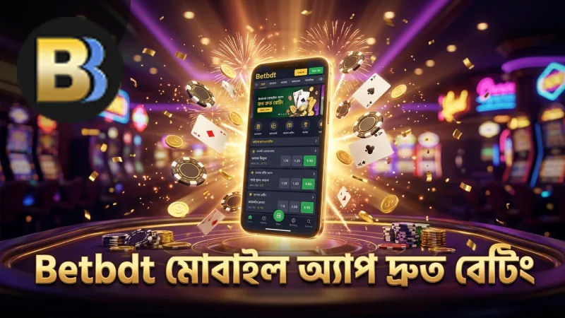 Betbdt মোবাইল অ্যাপ দিয়ে সহজে দ্রুত বেটিং করুন