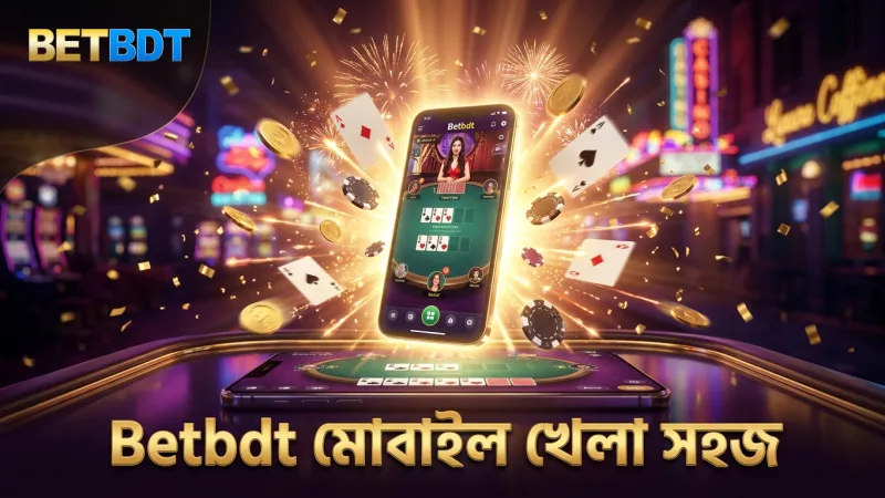Betbdt প্ল্যাটফর্মে মোবাইল থেকে সহজে খেলা শুরু করুন