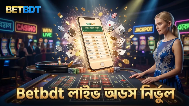 Betbdt লাইভ বেটিং অডস নির্ভুলতার জন্য পরিচিত।